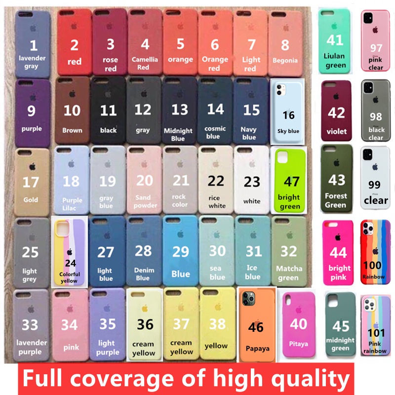 Full covered High quality iPhone 12 13 13 Pro Max 12Pro Max 11 11Pro Max Xs Max Xr 7P 8P 78 6SP 6S Real Liquid Silicone  iphone case-7