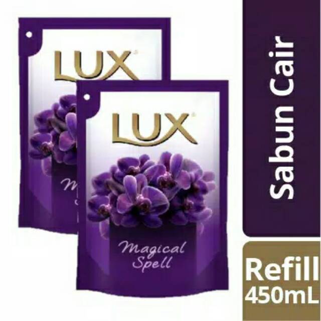 LUX SABUN CAIR REFFIL 450 ML SABUN MANDI CAIR