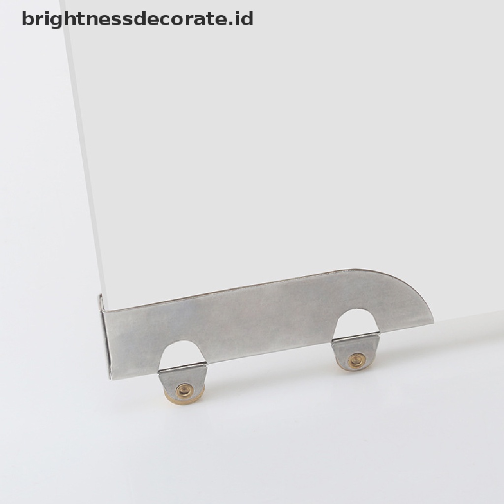 4pcs Roda Pintu Geser Bahan Stainless Steel Ukuran 5mm