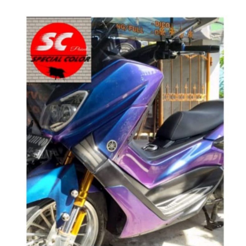 Blue Gold Purple 250ml  Cat Bunglon 3 warna SC