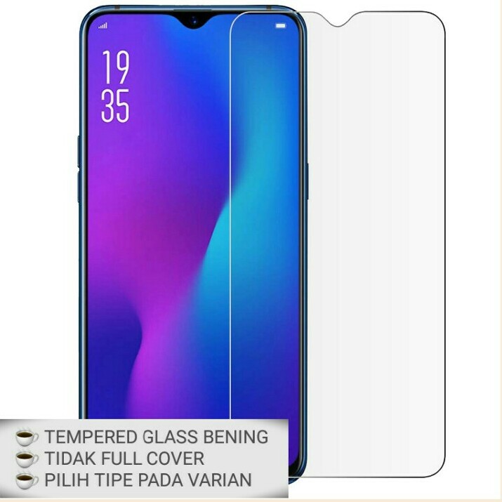 CLEAR TEMPERED GLASS OPPO F11 / F11 PRO / F9 / F9 PRO / F7 / F7 YOUTH / F7 PRO