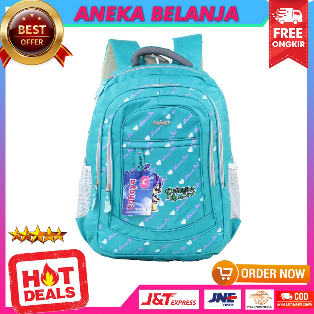 TAS RANSEL SEKOLAH CAHAYA PRINCESS TOSCA TAS PUNGGUNG ANAK PEREMPUAN HARGA EKONOMIS BERKUALITAS