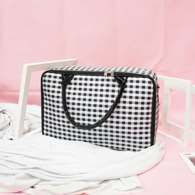 Travel Bag Tas Tenteng Tas Pakaian Tempat Baju Besar Motif Lv [Dd21]