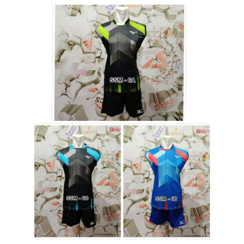 Stelan voli/kostim voli/baju voli/jersey voli mizuno