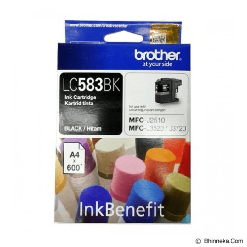 Tinta Brother LC-583 LC583 SET Original Ink Resmi