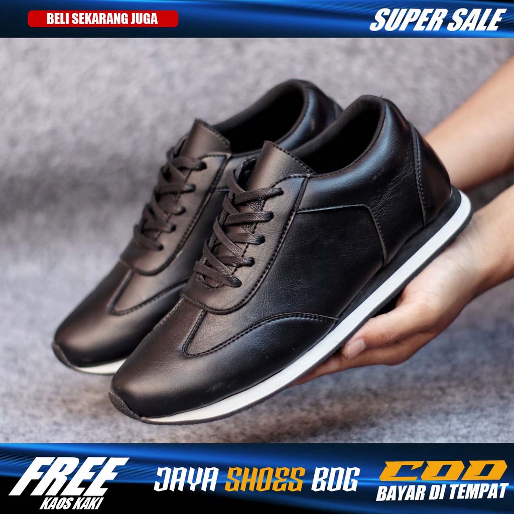 BOWLIG|Sepatu Casual Pria Sneaker Pria Trendy Kulit Syintetik Asli Original Distro Murah Main Gaya