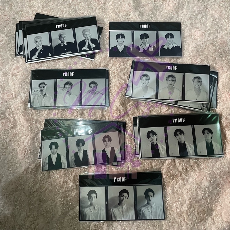 READY STOCK BTS PROOF POB WEVERSE TRIPTYCH PHOTO