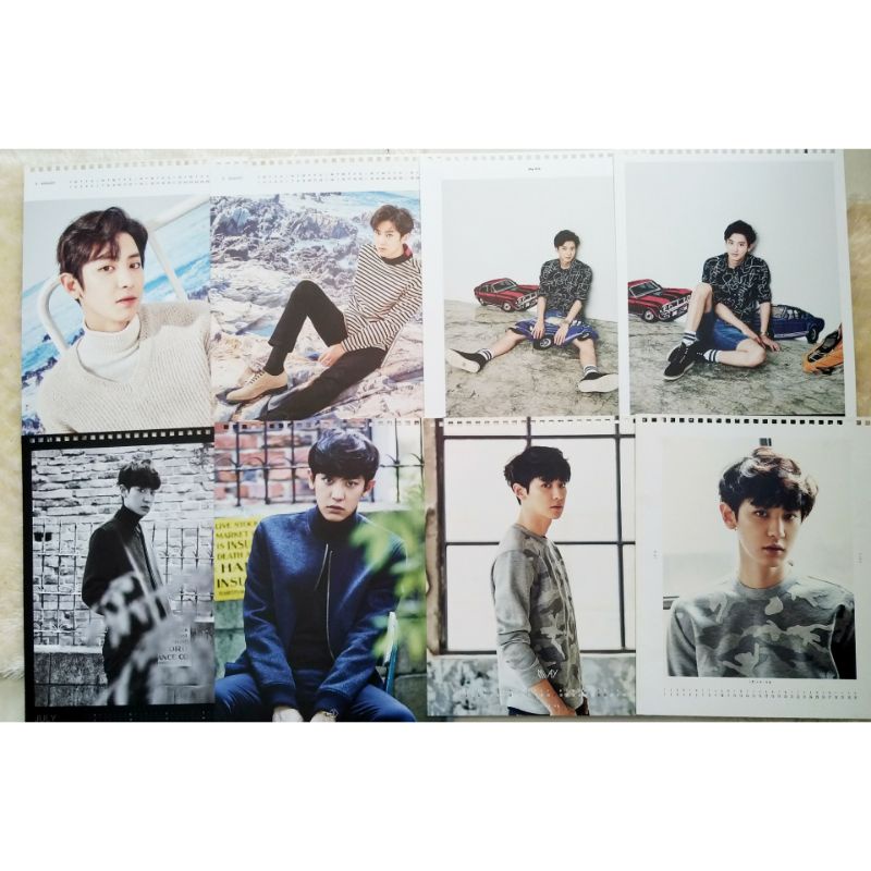 [ALL] EXO CHANYEOL A4 CALENDAR SEASON GREETINGS SG 2015 2016 2017
