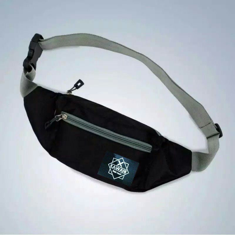 Tas Selempang pria Tas Kuliah keren Waistbag Pria