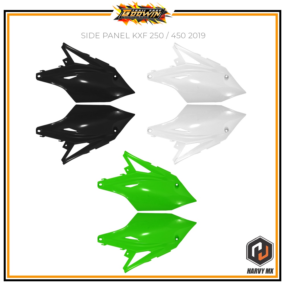 Cover Tutup Body Sayap Tepong Belakang Side Panel HRV KXF 250 / 450 2019