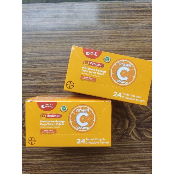 REDOXON vitamin C Kids/Dewasa tablet kunyah (chewable tablets)