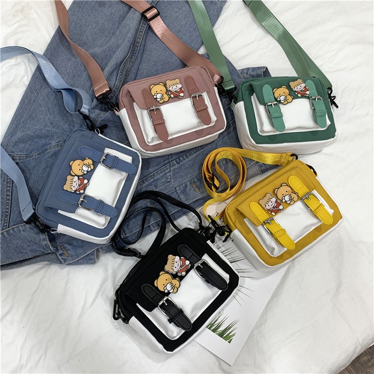 DBCOL Cutie Bag Tas Selempang Perempuan Tas Cewek Korea/Tas Fashion Korea/Slingbag Korea