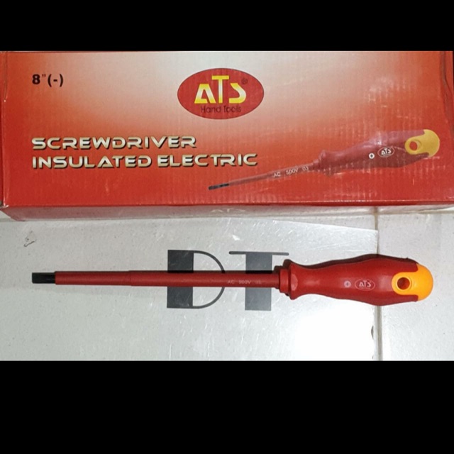 Obeng Elektrik ATS 8in (-) Obeng Listrik 8 Minus Electric Screwdriver