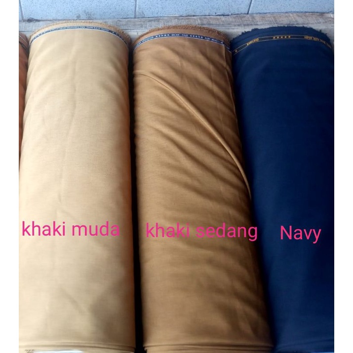 [Promo] KAIN PEMDA KHEKI/SERAGAM DINAS PNS/PDH/ASN/BAHAN WOOL TEBAL/LEMBUT/MURAH/BAGUS TERLARIS/BAHA