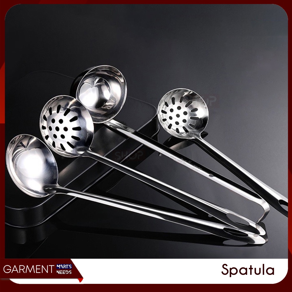 Centong Sayur Sendok Kuah Sup Alat Masak Stainless Steel Hot Pot Ladle Soup Anti Karat-3