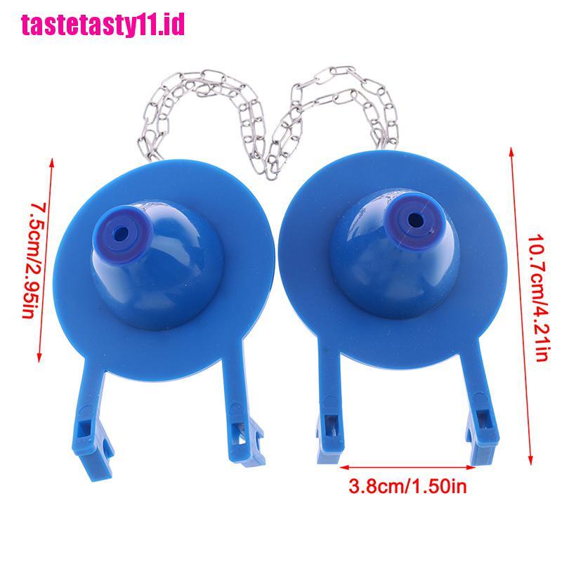 2 Pcs Katup Penguras Tangki Toilet Bahan Karet