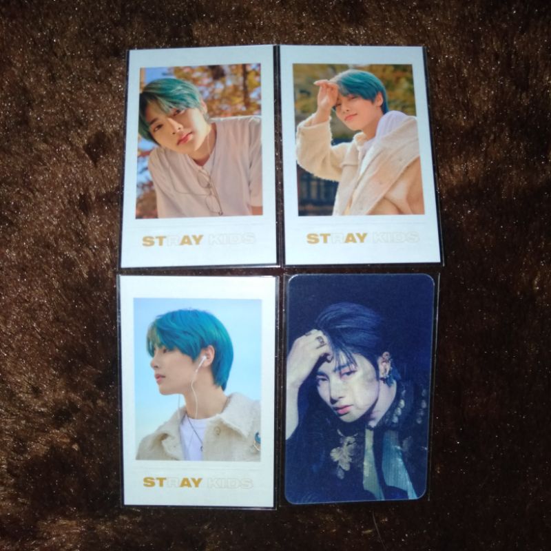 [READY STOCK] I.N STRAY KIDS LENTICULAR POLAROID SET BEYOND LIVE UNLOCK GOLIVE INLIFE
