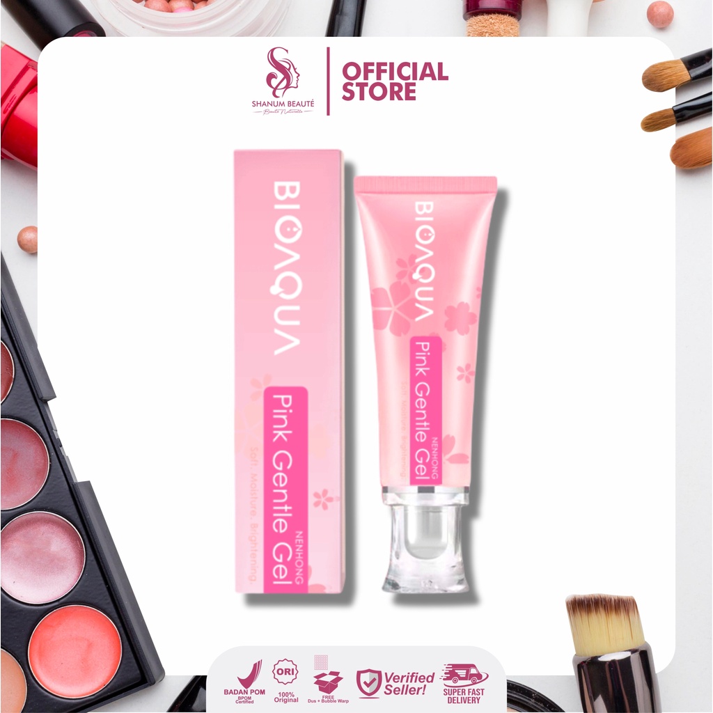 BIOAQUA Warm Gentle Pink Nenhong Cream 30g Lip Serum Bibir Bpom Halal Lip Balm Lip Oil Lip Glossy