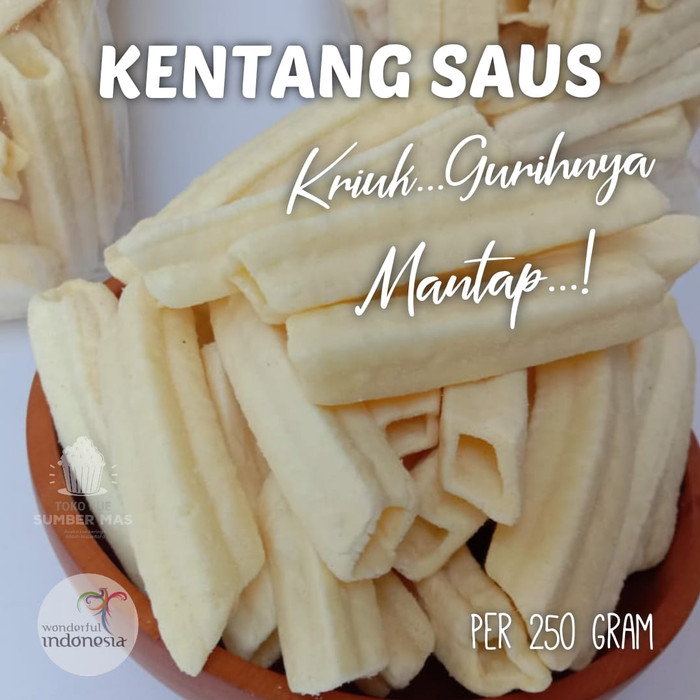 KENTANG SAOS / KENTANG SAUS / POTATO / CAMILAN KILOAN 500 GR