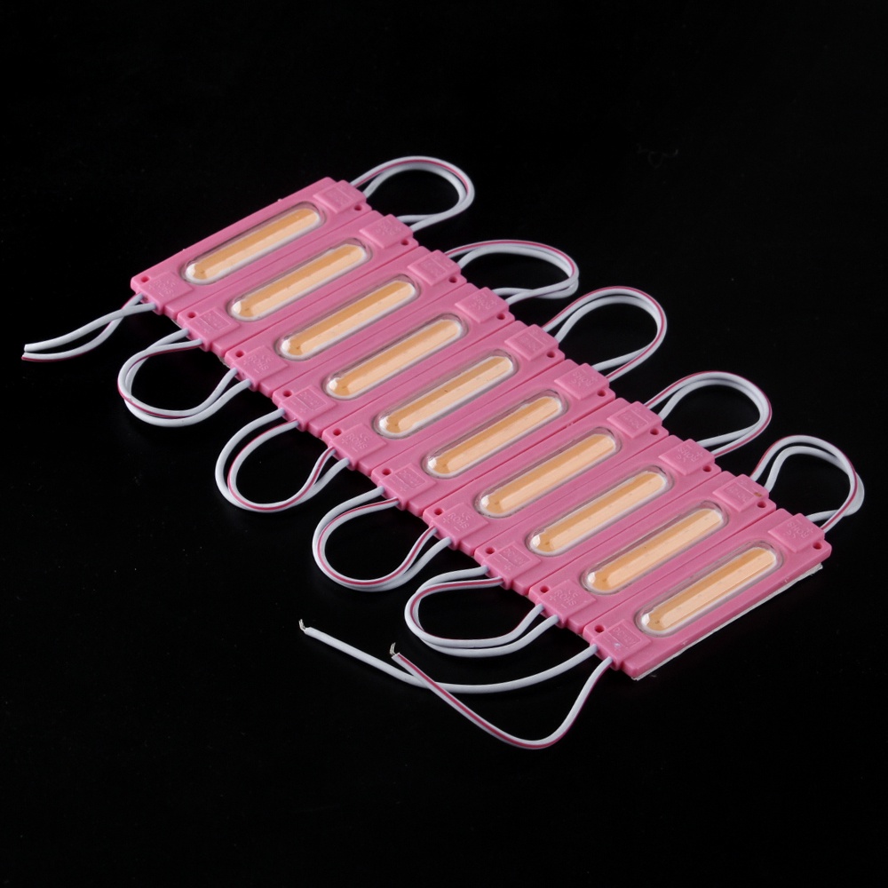 10PCS LAMPU LED MODUL STRIP COB 12VOLT DAN 24VOLT WATERPROOF VARIASI KOLONG MOBIL MOTOR SUPER TERANG