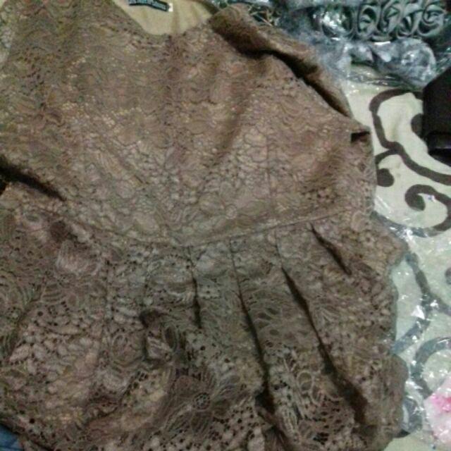 Couple Babydoll Caramel/batik/kebaya
