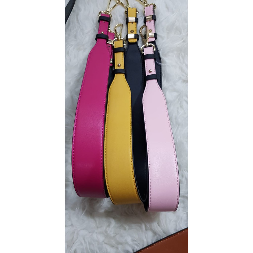 bag strap adjustable MK Short PU leather 83 93 cm tali tas pendek sha