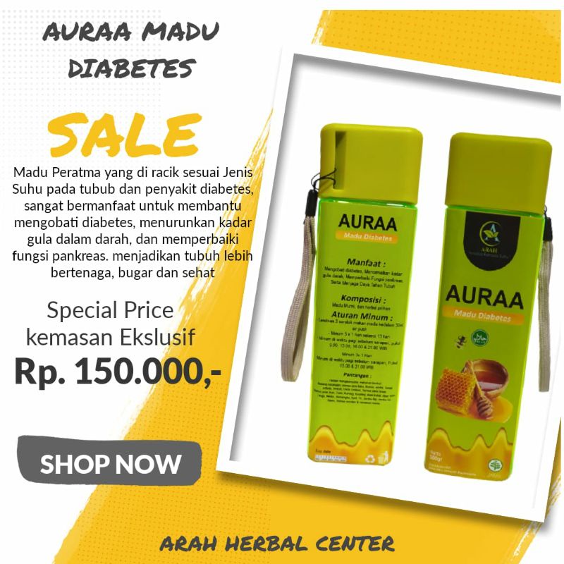 

AURAA Madu Diabetes