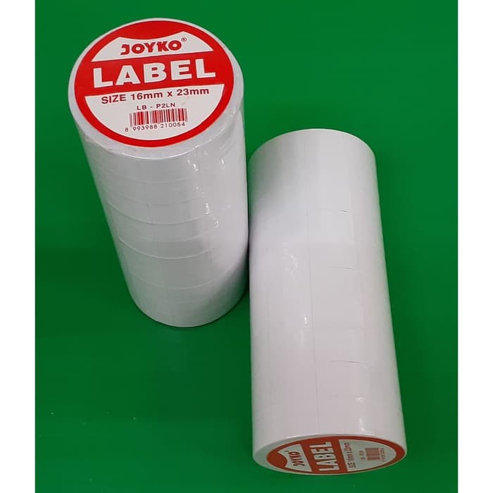 

LABEL HARGA | LABEL ROLL JOYKO LB-P2LN WARNA PUTIH 2 BARIS | ATK