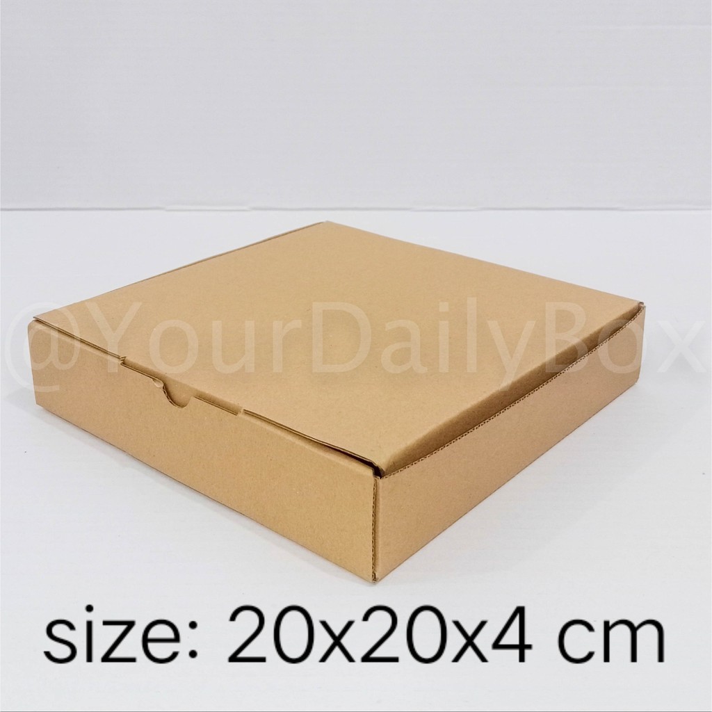 

[isi 10 pcs] pizza box / dus makanan/ Kardus murah / Box baju uk 20x20x4cm