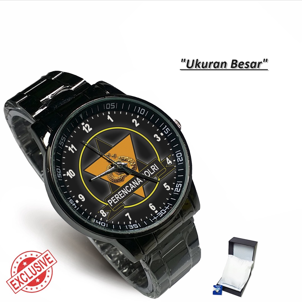 Jam Tangan Rantai Couple PERENCANA POLRI (Amazing)