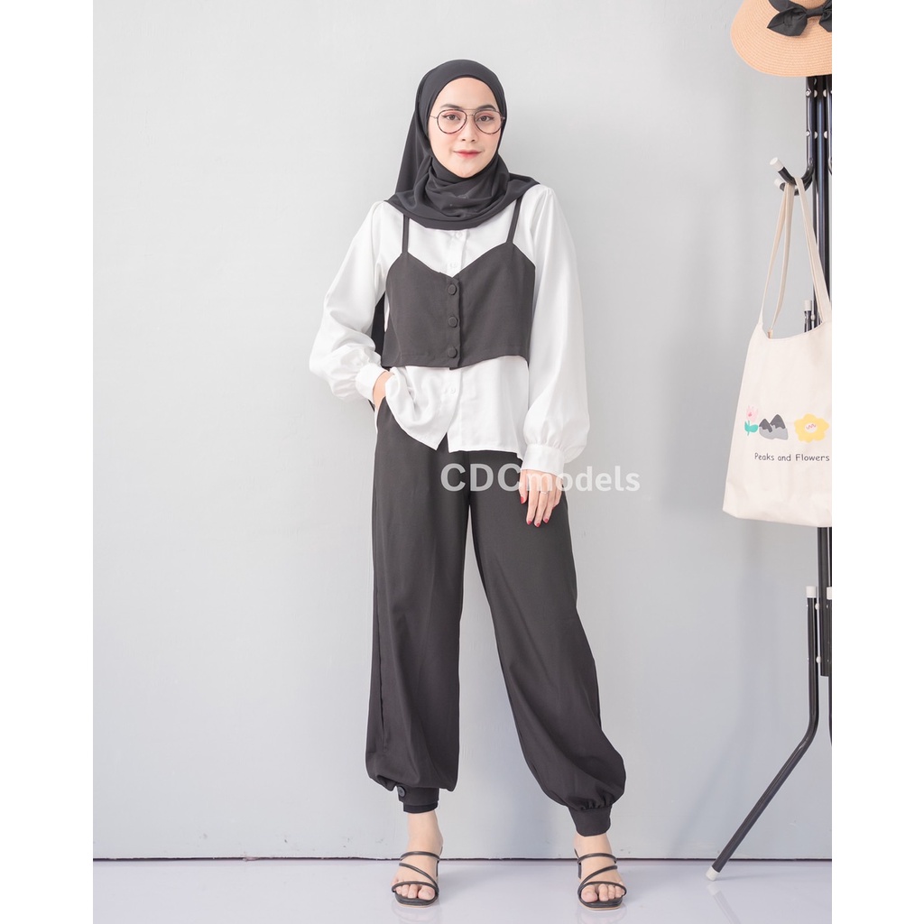 Devera Set ' - SETELAN WANITA - PAKAIAN WANITA - SETELAN TERLARIS - SETELAN TERMURAH-2