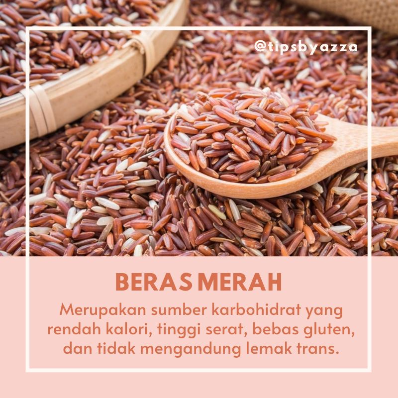 Beras Merah Organik Mlatiharjo Beras Diet Menurunkan Kolesterol Diabetes MPASI