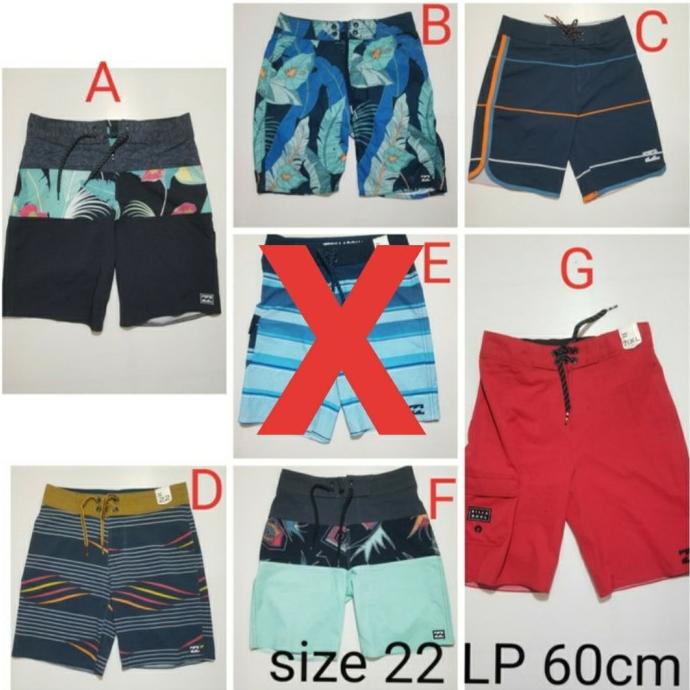 Celana Surfing Billabong Junior kids Original