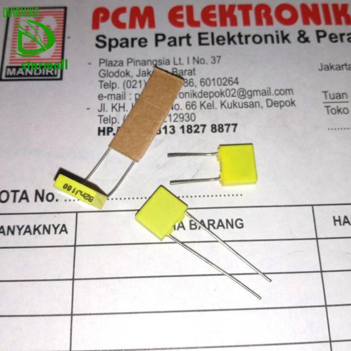 Kapasitor Mkm 823 82Nf 823J100 100V Pcmelebik54 Segera Beli
