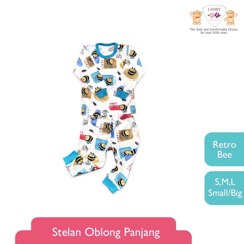 Libby stelan oblong panjang - basic wear | baju anak