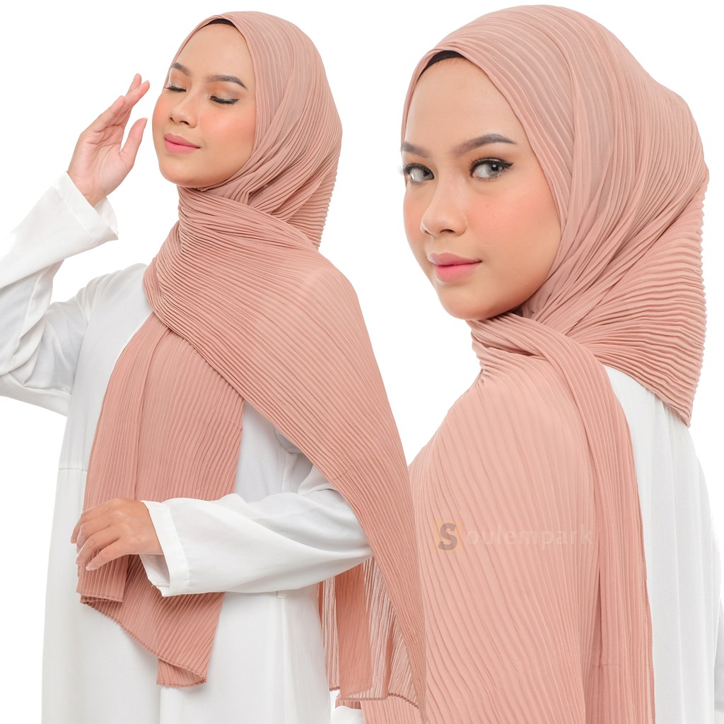 Pashmina Full Plisket Ceruty / Pleats-2