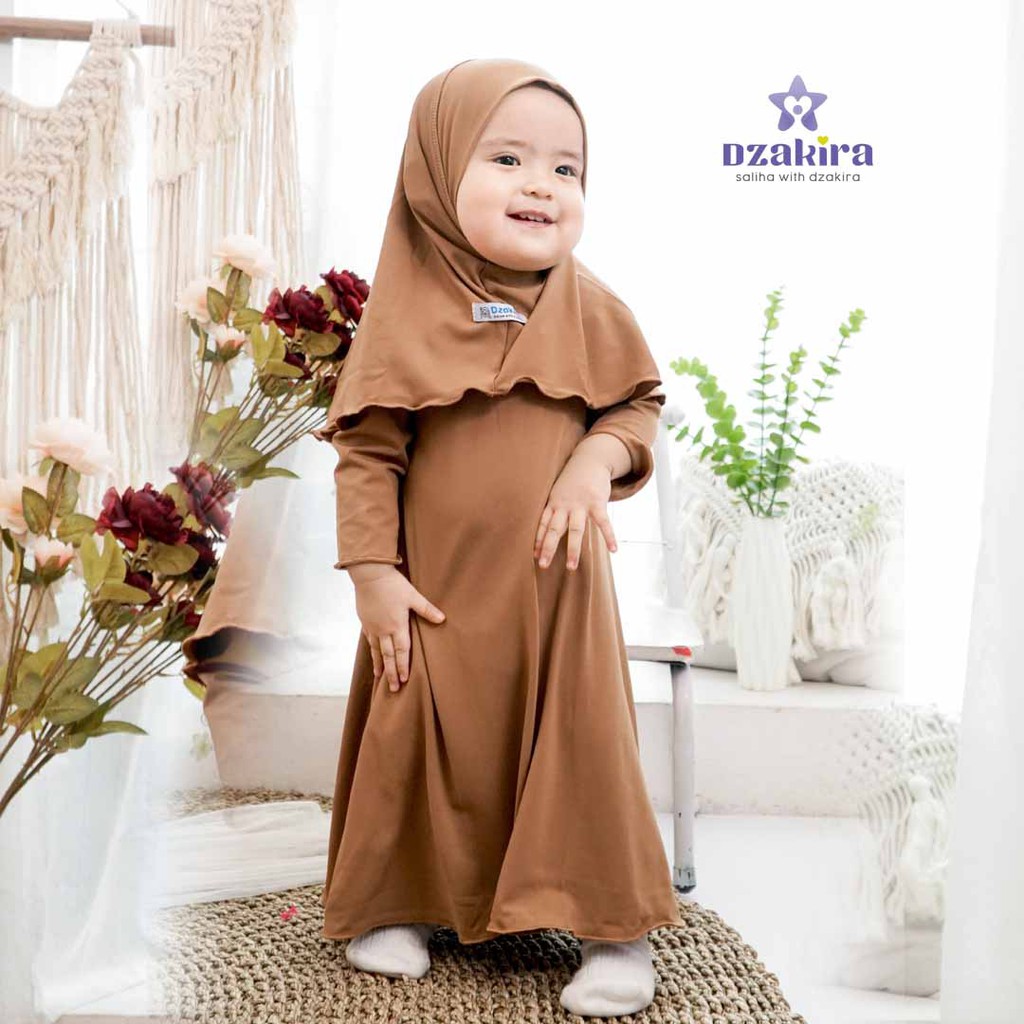 GAMIS BAYI POLOS KIA MOCCA DAILY ORIGINAL by DZAKIRA 0-2T GAMIS BAYI TERLARIS JERSEY PREMIUM