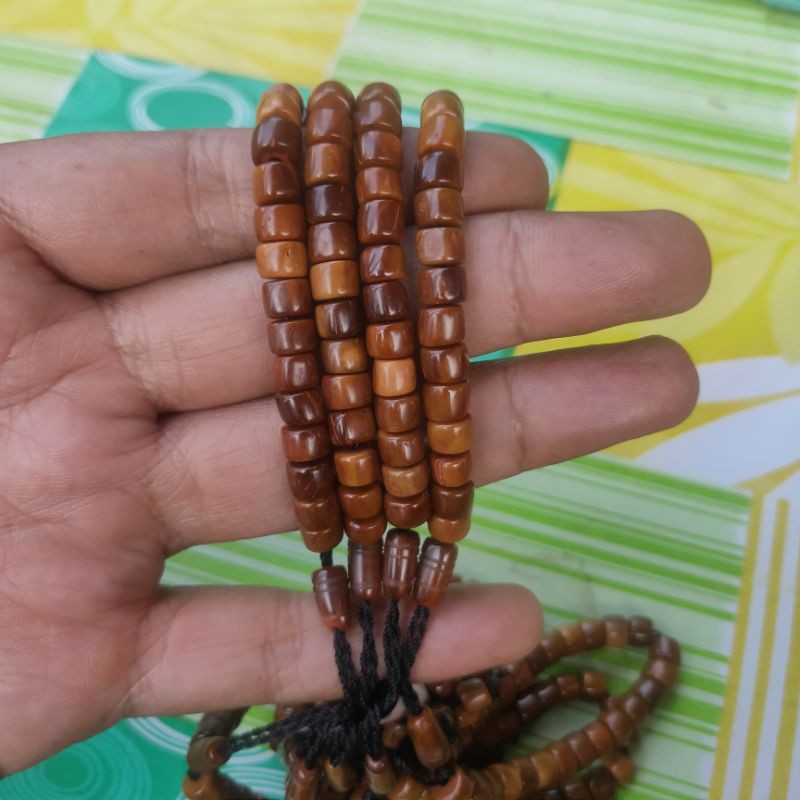 Gelang kauka kaukah marjan 27 butir SD-SMP coklat original kokka kaoka kauka kaokah