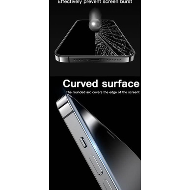 Pelindung Layar Tempered Glass Full Cover Untuk Iphone 13 Pro Max Mini 13pro Max