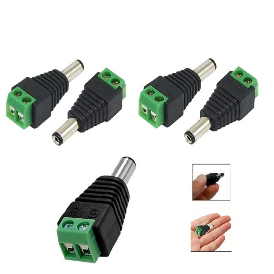 JACK DC / JACK DC POWER MALE UNTUK CCTV