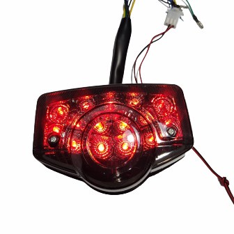 Lampu stop cb 100 led plus sen