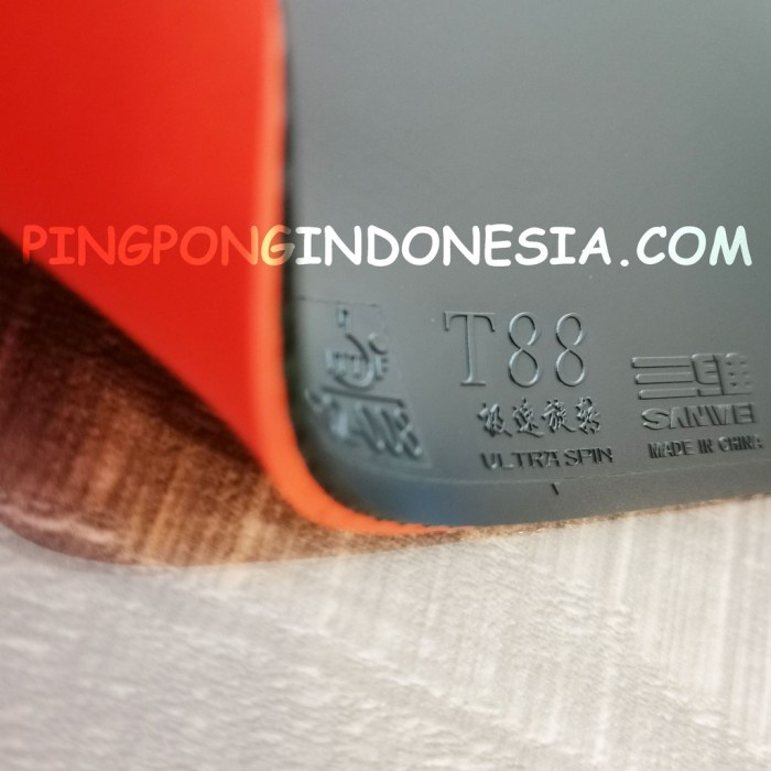 Spin Karet Bat - Sanwei T-88 Pingpong Ultra Rubber Bet T88 UltraSpin