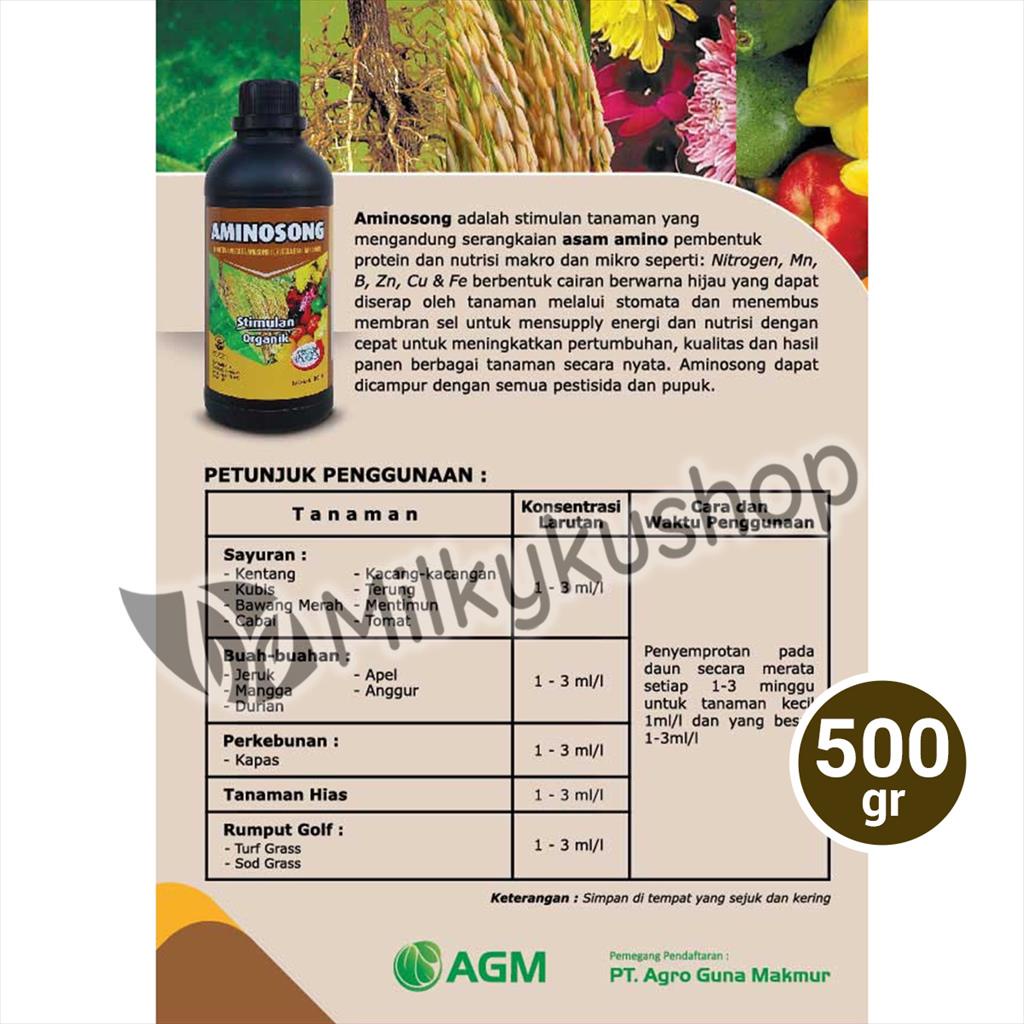 AMINOSONG 500 ML ASAM AMINO CAIR ORGANIK