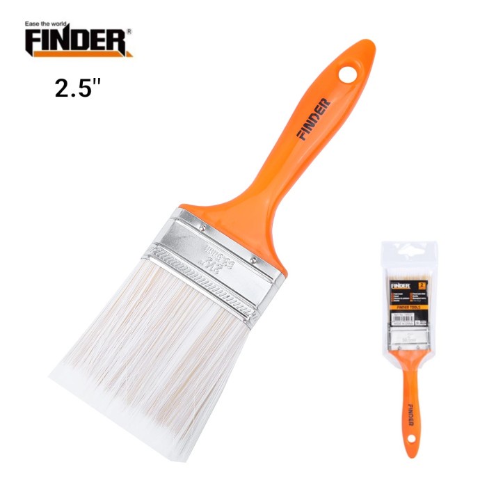 KUAS CAT BULU GAGANG PVC FINDER 2,5INCH