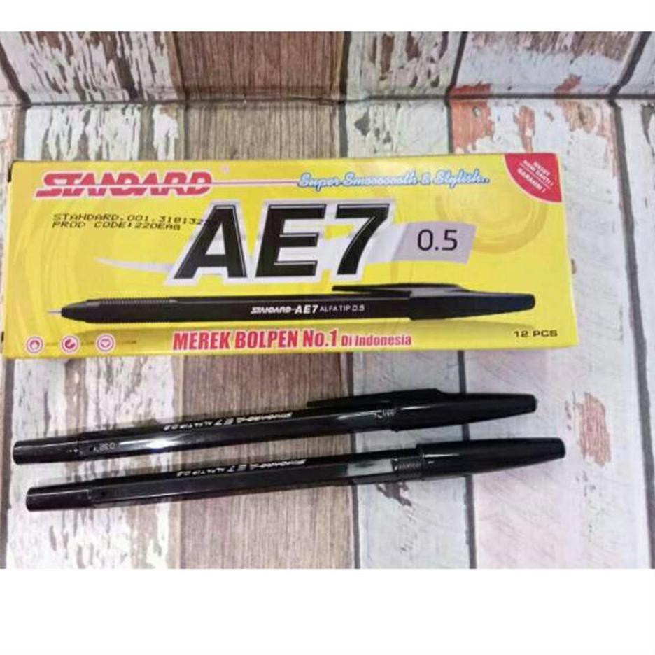 

[PREMIUM] Pulpen Standard AE7 (12 PCS)