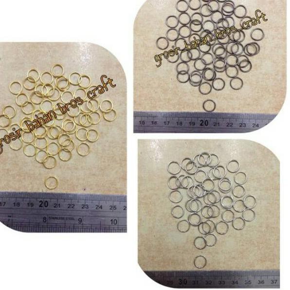 GROSIR  Ring 10mm (ring sambung) new