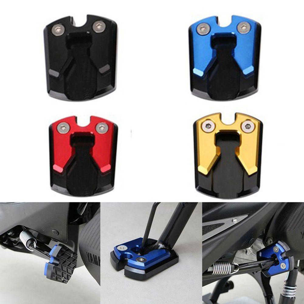 Populer Foot Extension Magnifying Pad Bagian Motor Side Stand Penyangga Kaki Side Kick Stand Untuk YAMAHA NMAX155