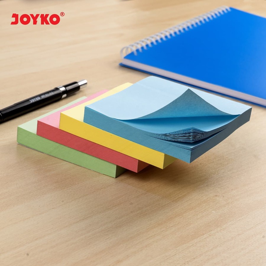 

MEMO STICK PASTEL | JOYKO MMS-1P | KERTAS MEMO TEMPEL | STICKY NOTES SOFT COLOR | PENANDA BUKU | PEMBATAS KERTAS