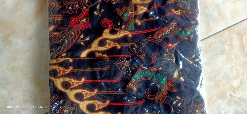 Batik Couple Keluarga Sania Ruffle Ori Ndoro Jowi Dnt Motif Kupu Kuning.m.l..xl.xxl