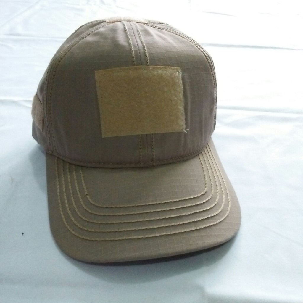 Topi Tactical Perekat Navy/Biru Dongker,Hitam,Khaki,Tan,Hijau Olive,Hijau Army, Loreng Acupat